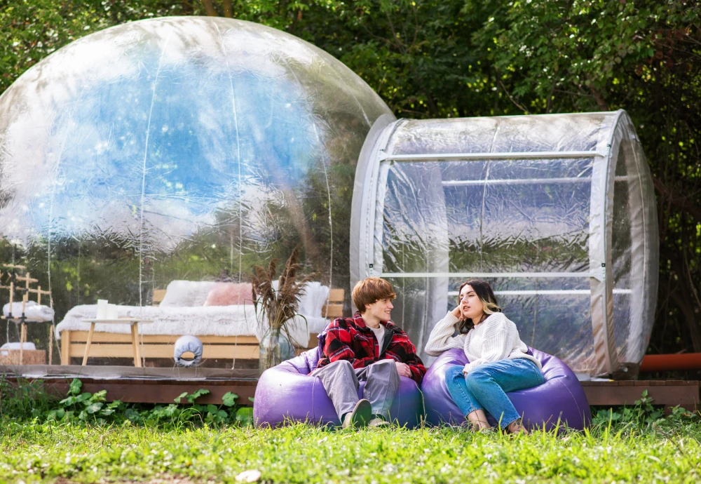 inflatable bubble dome tent